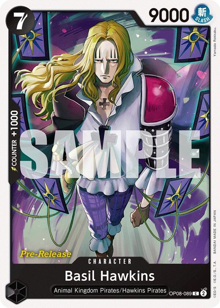 Basil Hawkins One Piece TCG Card
