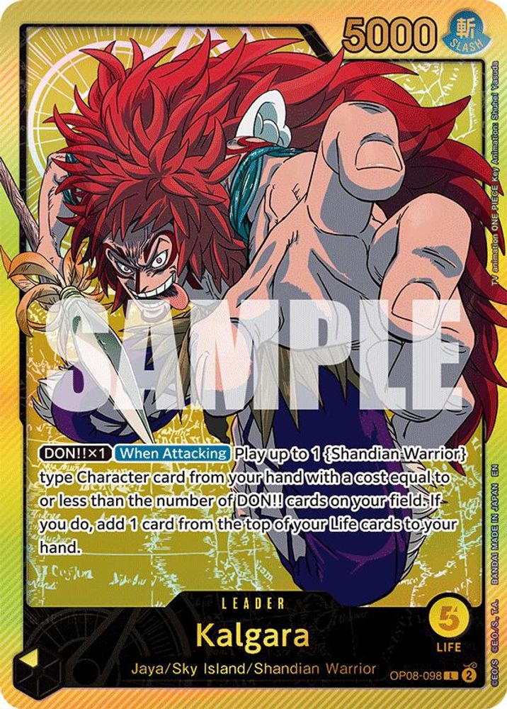 Kalgara One Piece TCG Card