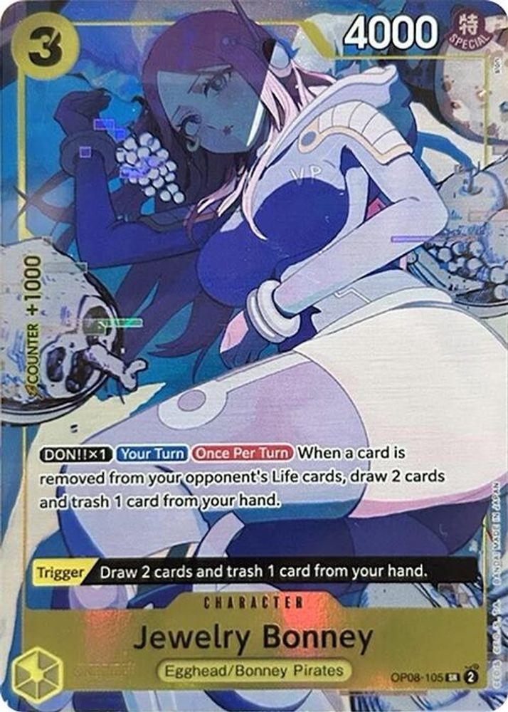 Jewelry Bonney One Piece TCG Card