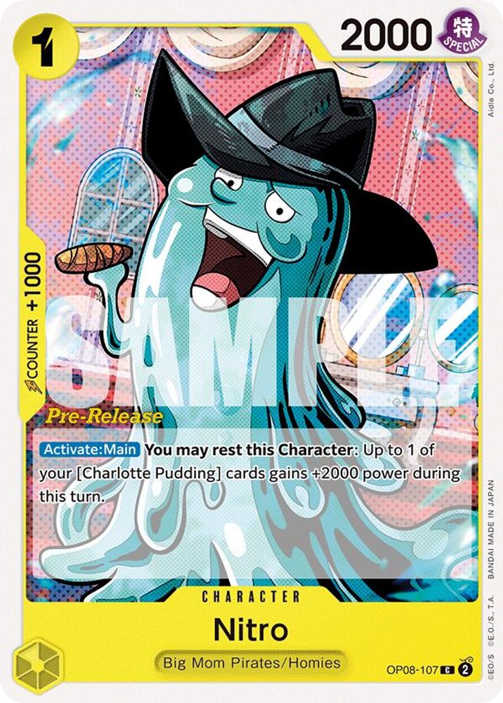 Nitro One Piece TCG Card