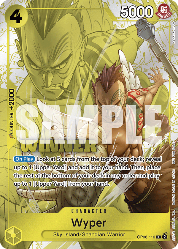 Wyper One Piece TCG Card