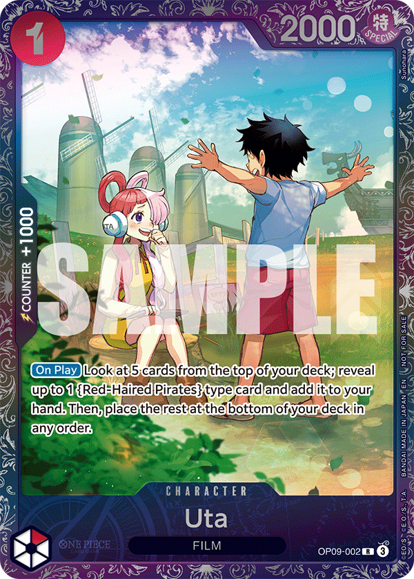 Uta One Piece TCG Card