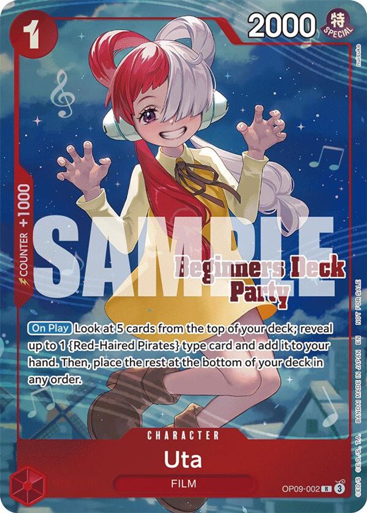 Uta One Piece TCG Card