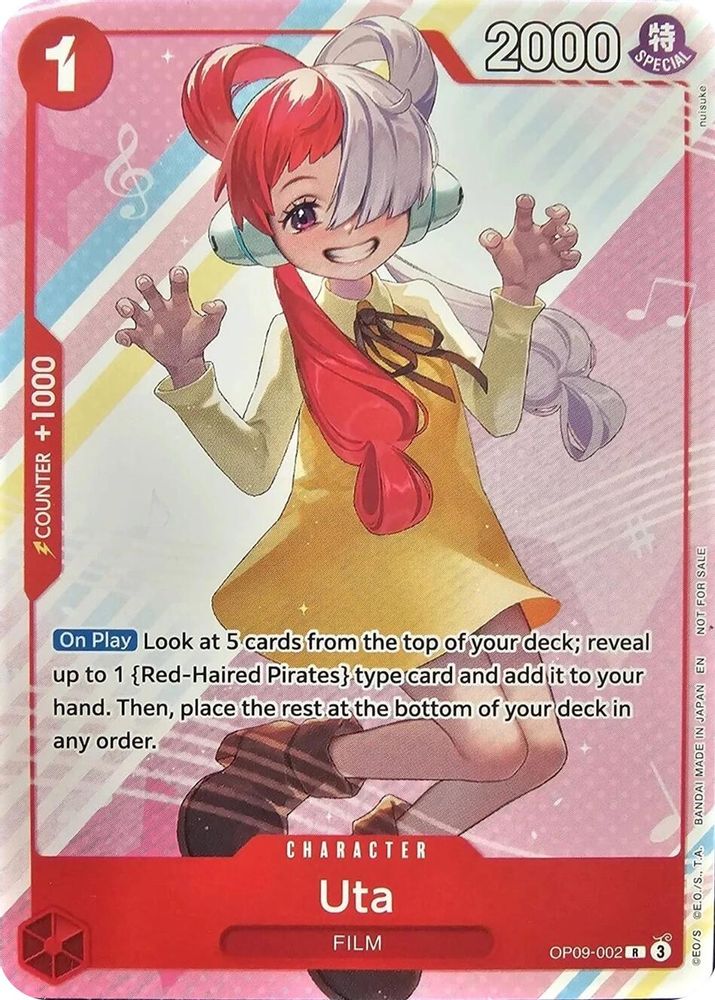 Uta One Piece TCG Card