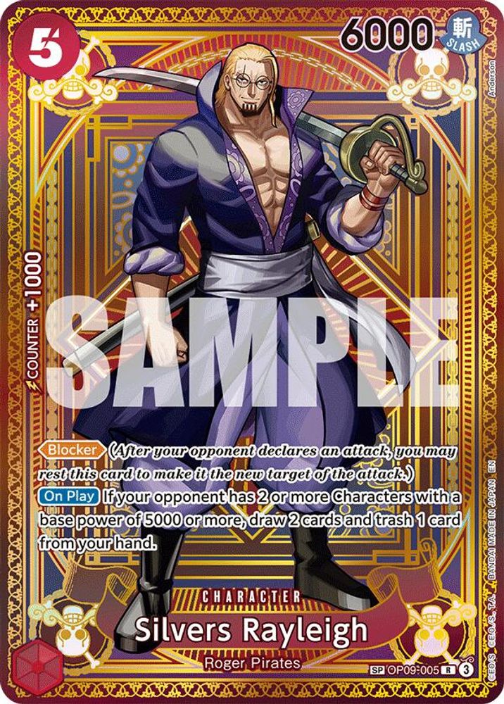 Silvers Rayleigh One Piece TCG Card