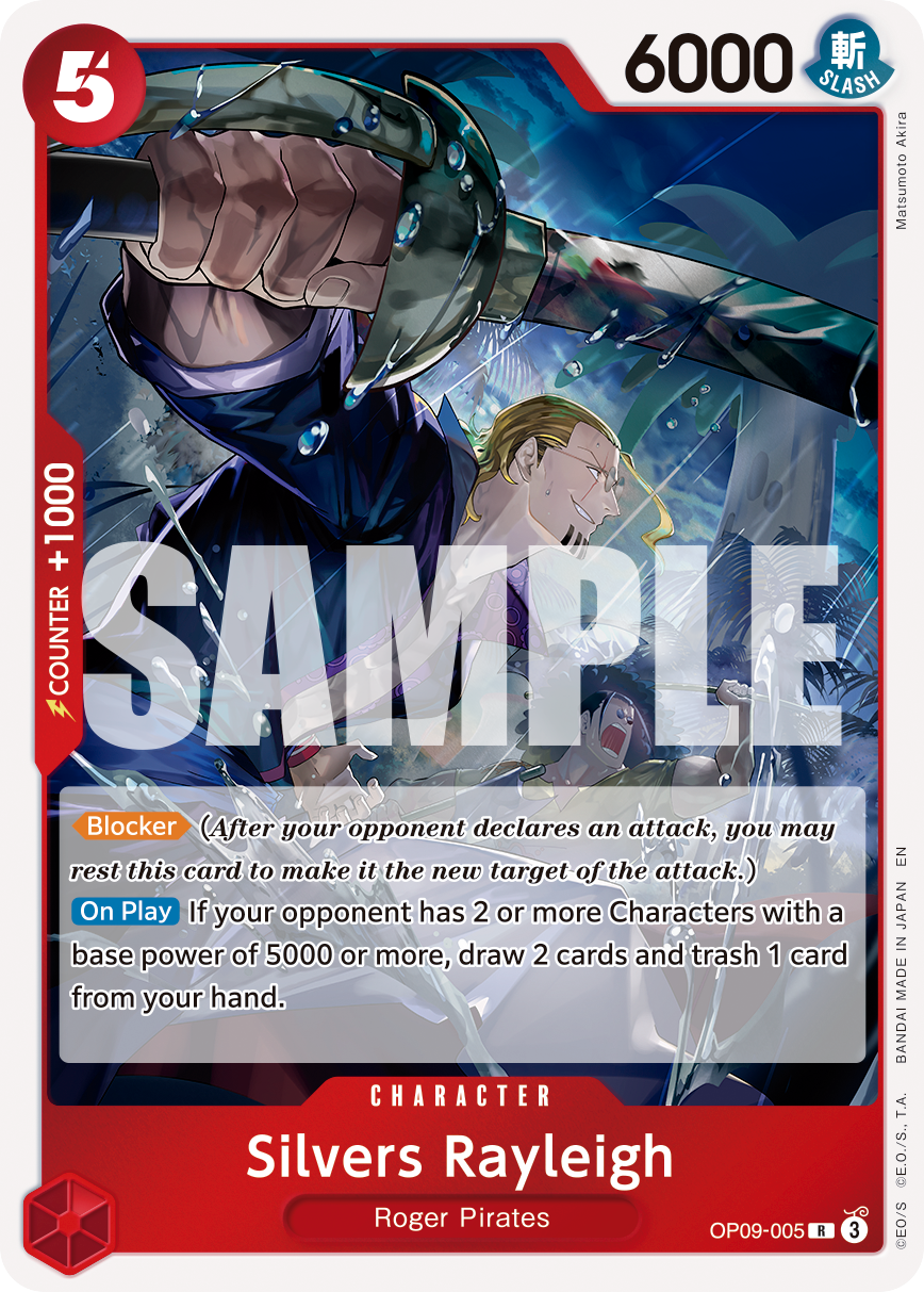 Silvers Rayleigh One Piece TCG Card