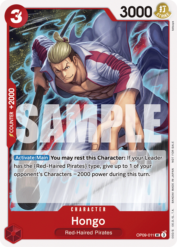Hongo One Piece TCG Card
