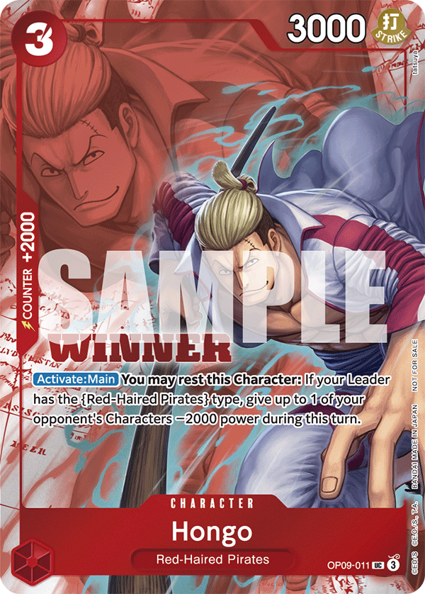 Hongo One Piece TCG Card
