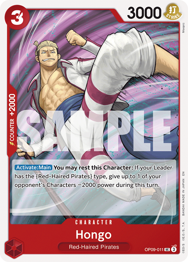 Hongo One Piece TCG Card
