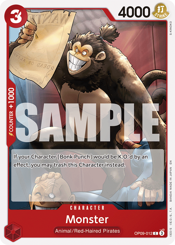 Monster One Piece TCG Card