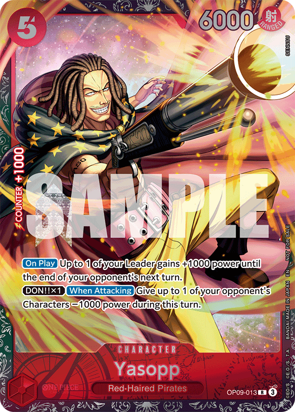 Yasopp One Piece TCG Card