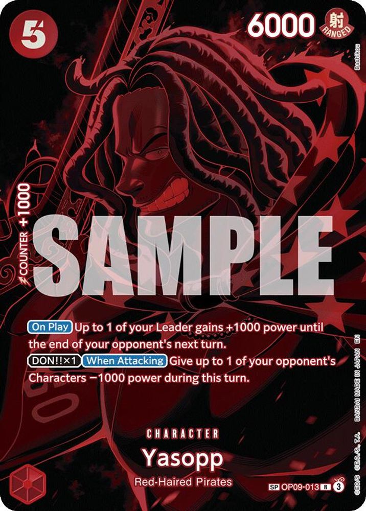 Yasopp One Piece TCG Card