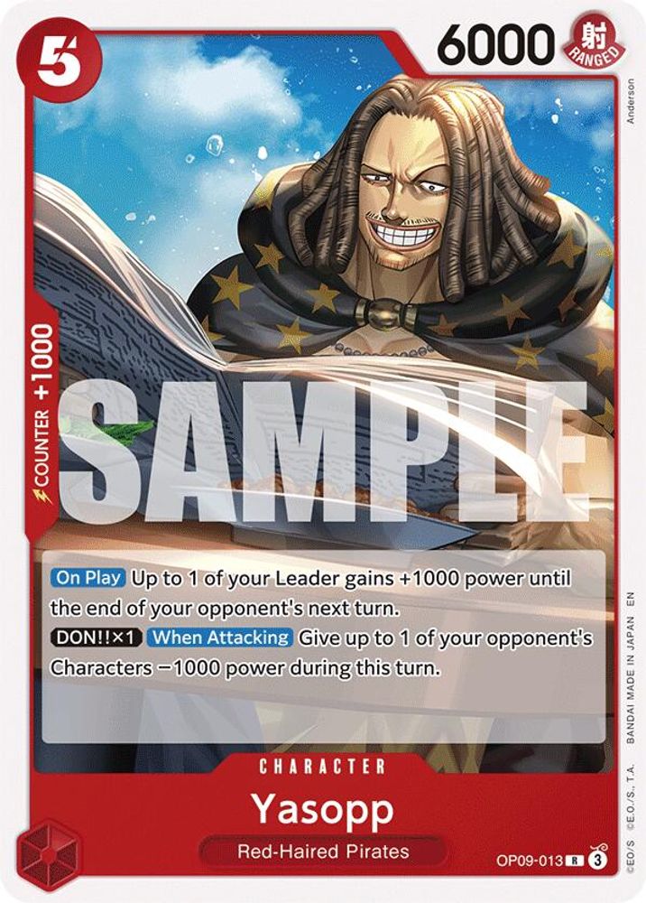 Yasopp One Piece TCG Card