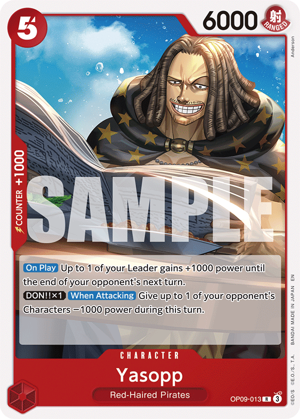 Yasopp One Piece TCG Card