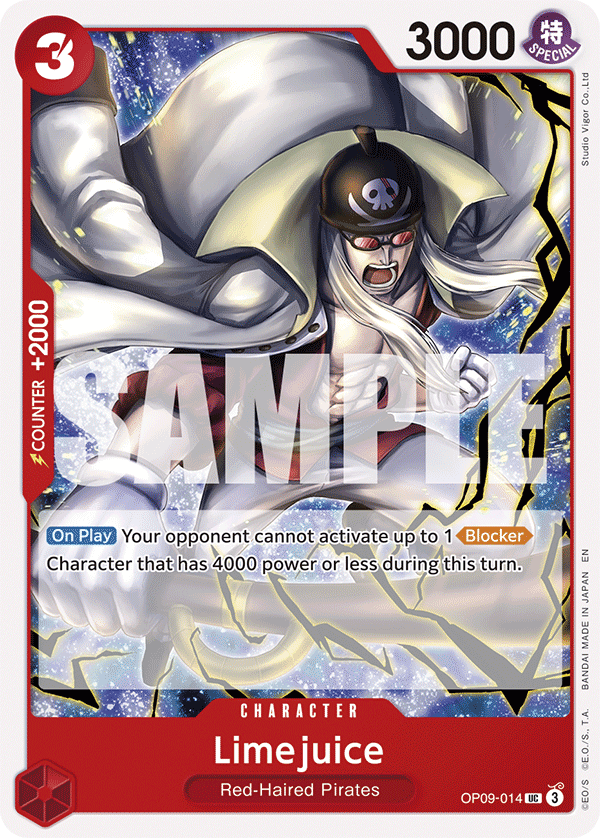 Limejuice One Piece TCG Card