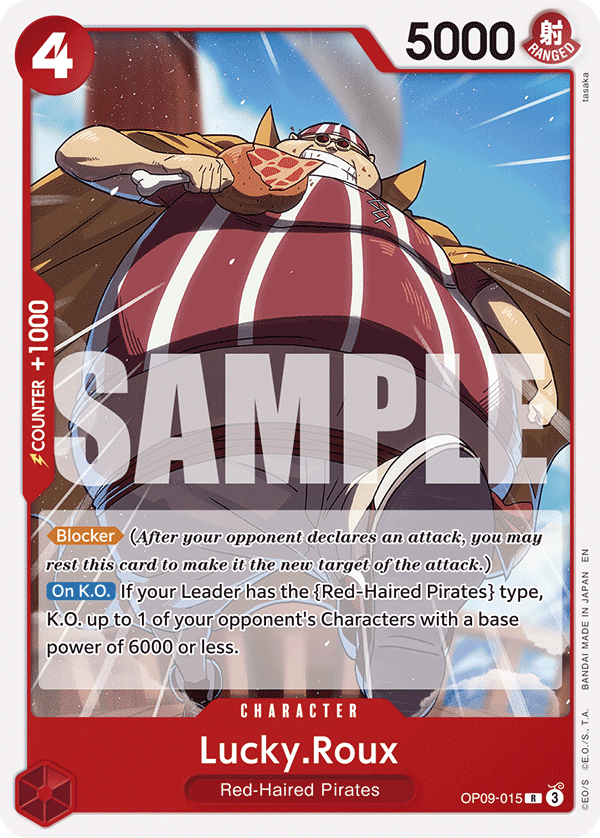 Lucky.Roux One Piece TCG Card