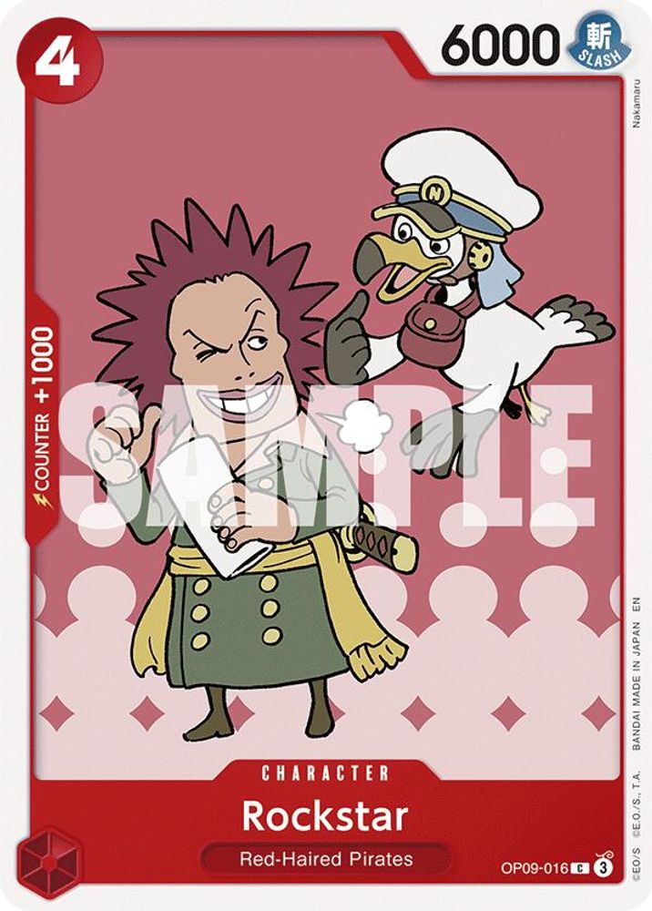 Rockstar One Piece TCG Card