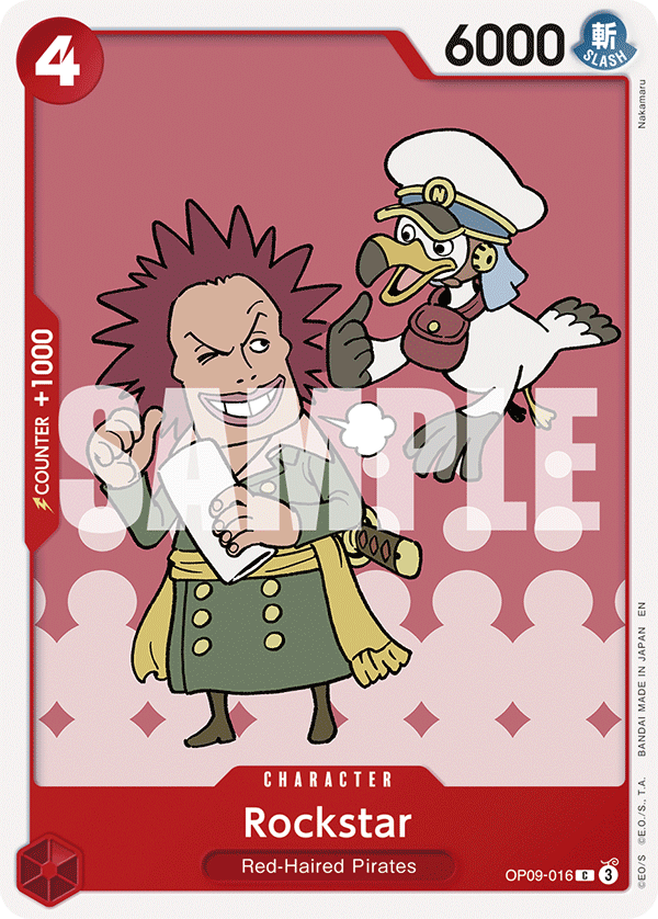 Rockstar One Piece TCG Card