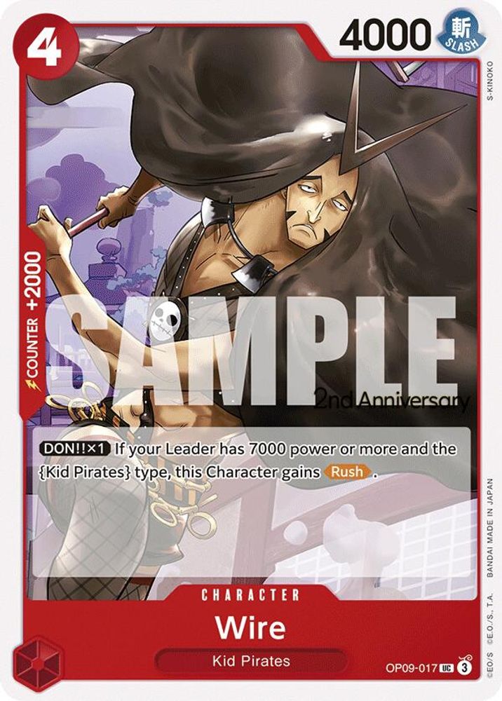 Wire One Piece TCG Card