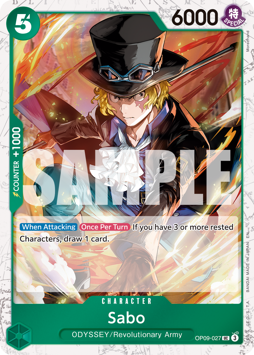 Sabo One Piece TCG Card