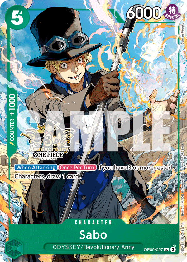 Sabo One Piece TCG Card