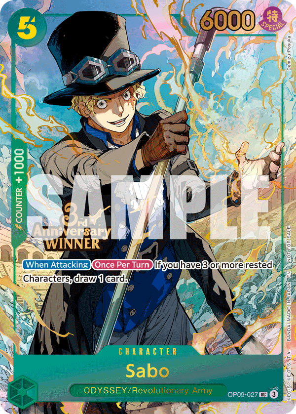 Sabo One Piece TCG Card