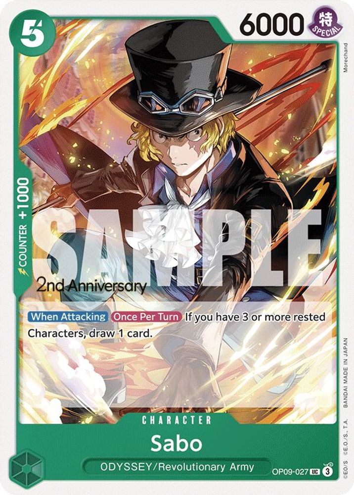 Sabo One Piece TCG Card