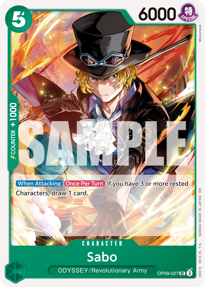 Sabo One Piece TCG Card