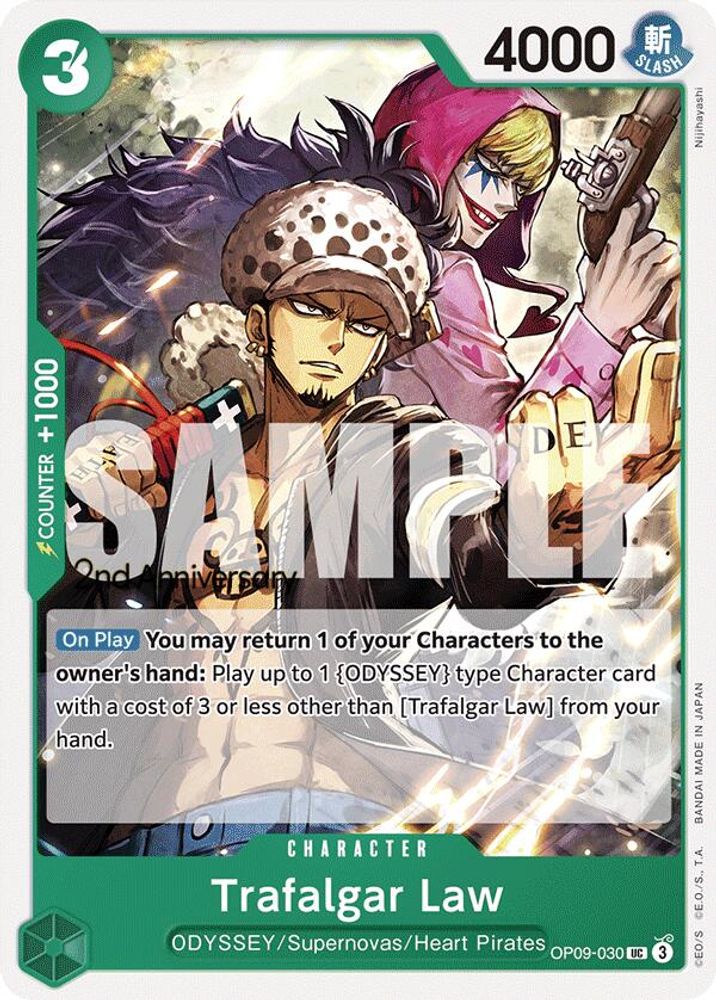 Trafalgar Law One Piece TCG Card