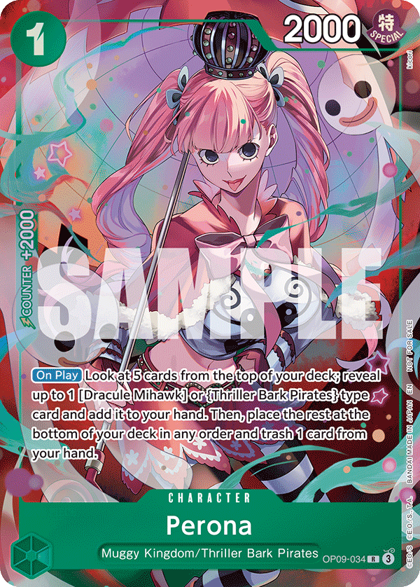 Perona One Piece TCG Card
