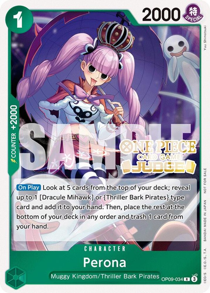 Perona One Piece TCG Card