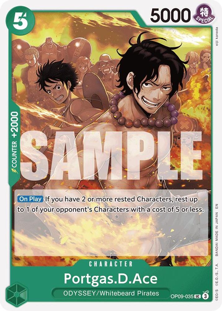 Portgas.D.Ace One Piece TCG Card