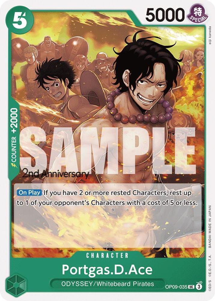 Portgas.D.Ace One Piece TCG Card
