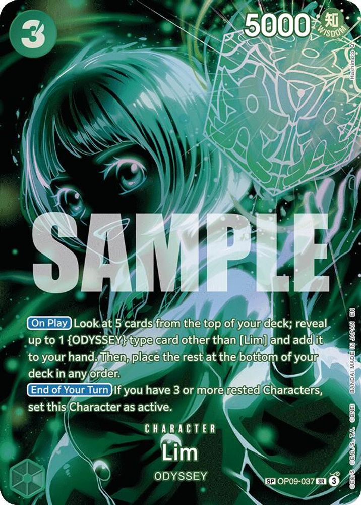 Lim One Piece TCG Card