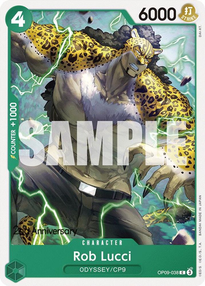 Rob Lucci One Piece TCG Card