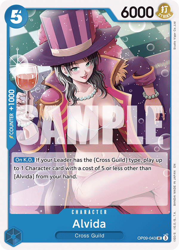 Alvida One Piece TCG Card