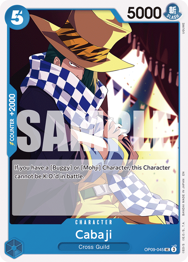 Cabaji One Piece TCG Card