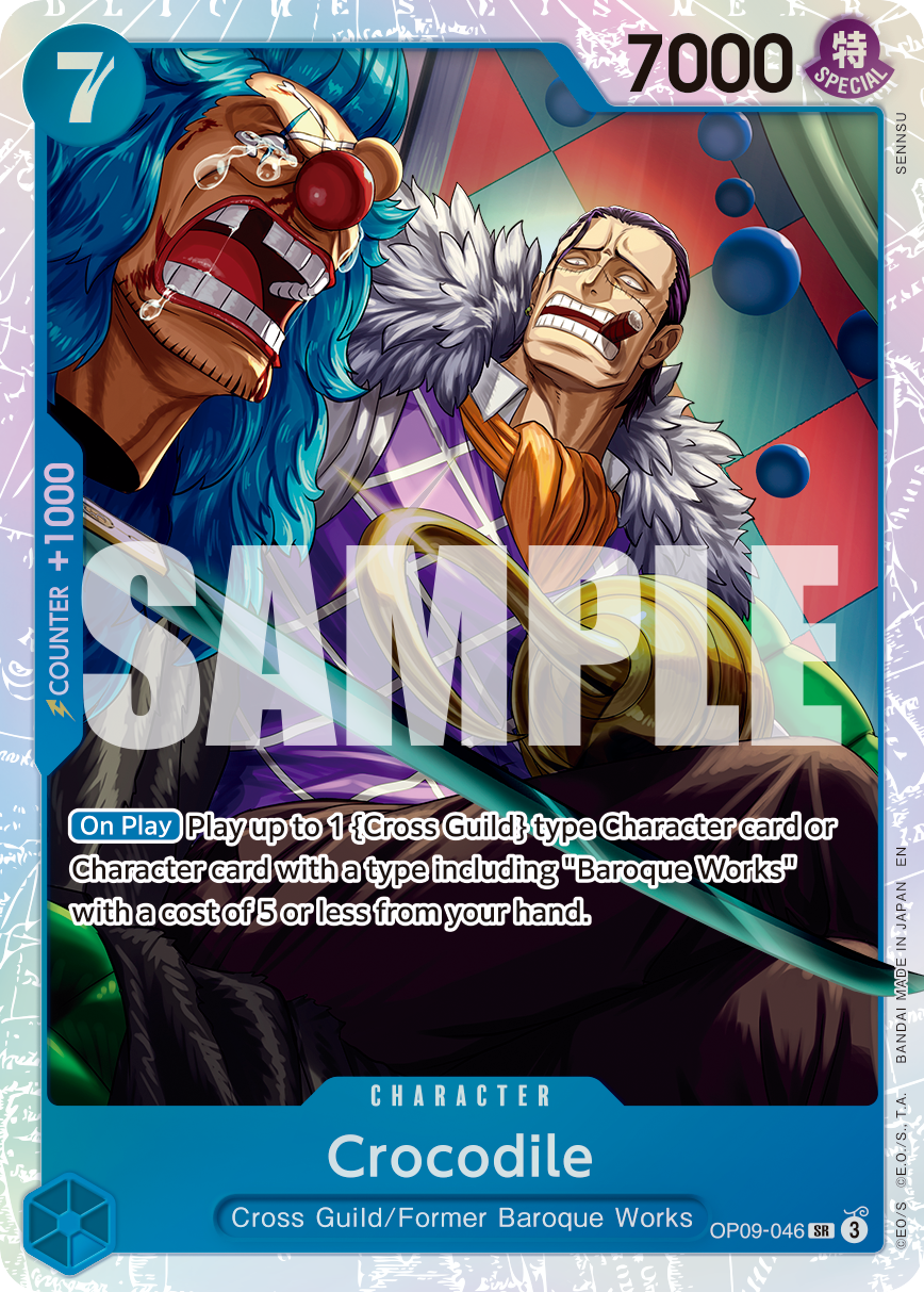 Crocodile One Piece TCG Card