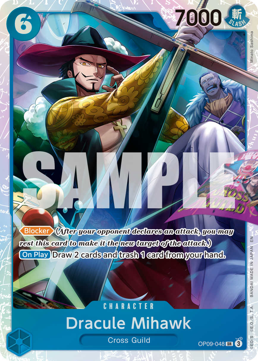 Dracule Mihawk One Piece TCG Card