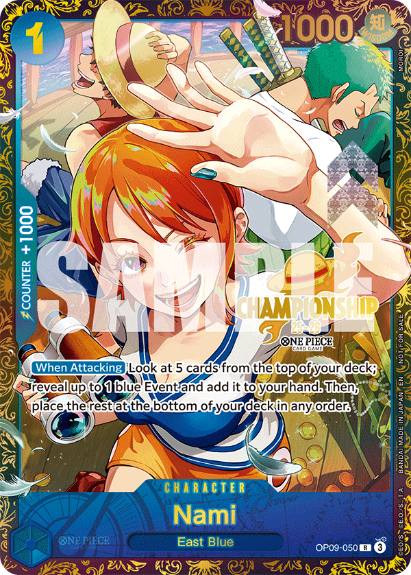 Nami One Piece TCG Card