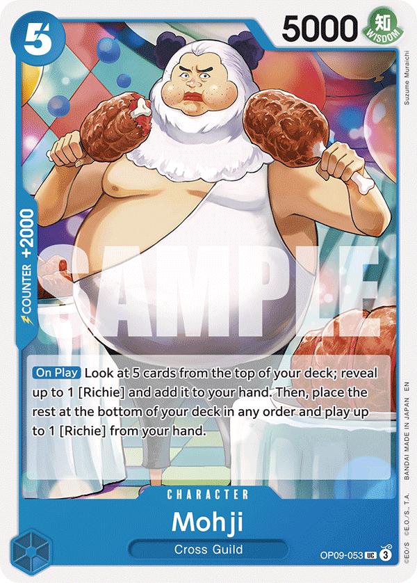 Mohji One Piece TCG Card