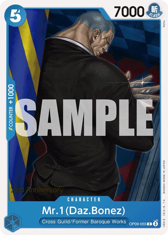 Mr.1 (Daz Bonez) One Piece TCG Card
