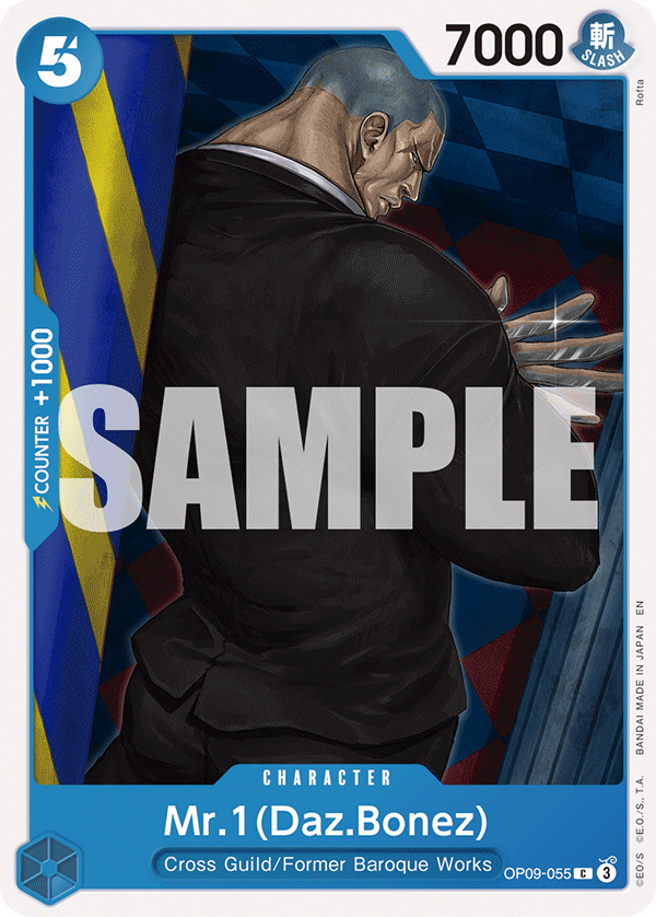 Mr.1(Daz.Bonez) One Piece TCG Card