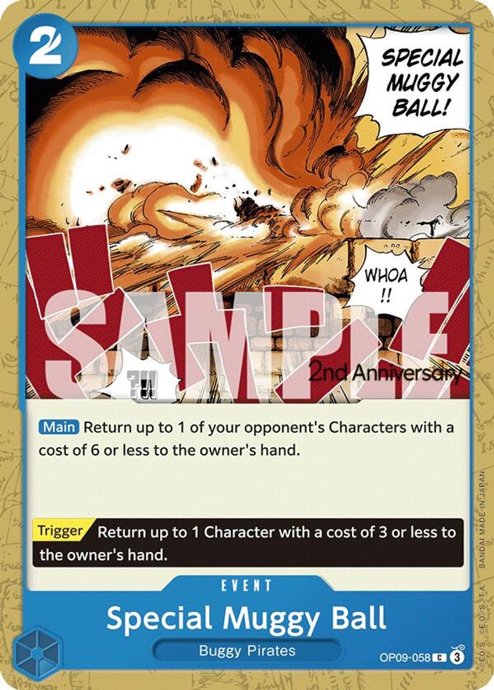 Special Muggy Ball One Piece TCG Card