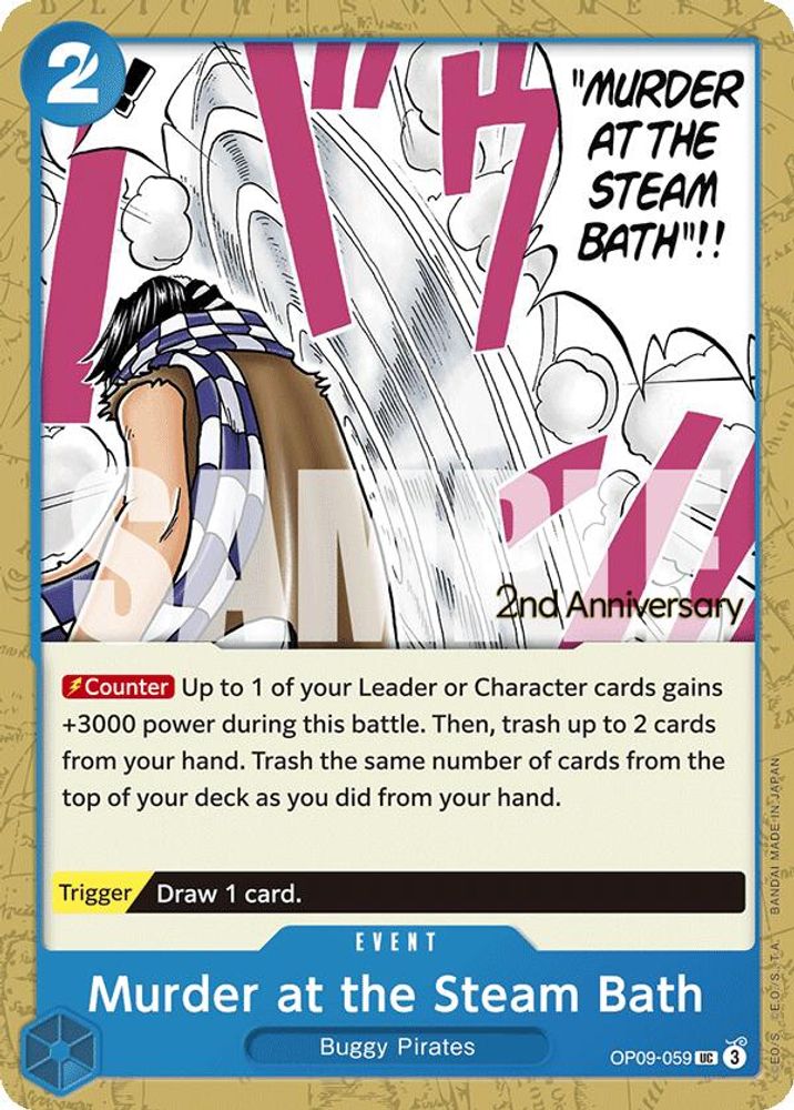 Murder at the Steam Bath One Piece TCG Card
