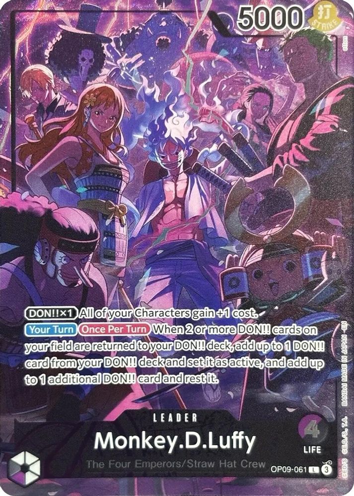Monkey.D.Luffy One Piece TCG Card