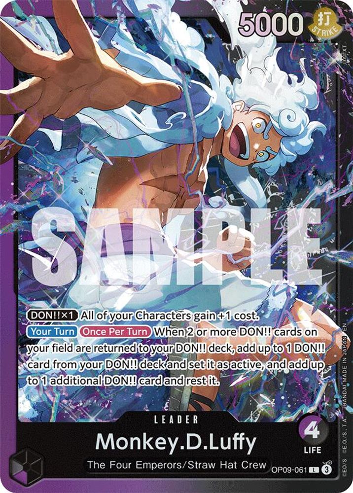 Monkey.D.Luffy One Piece TCG Card
