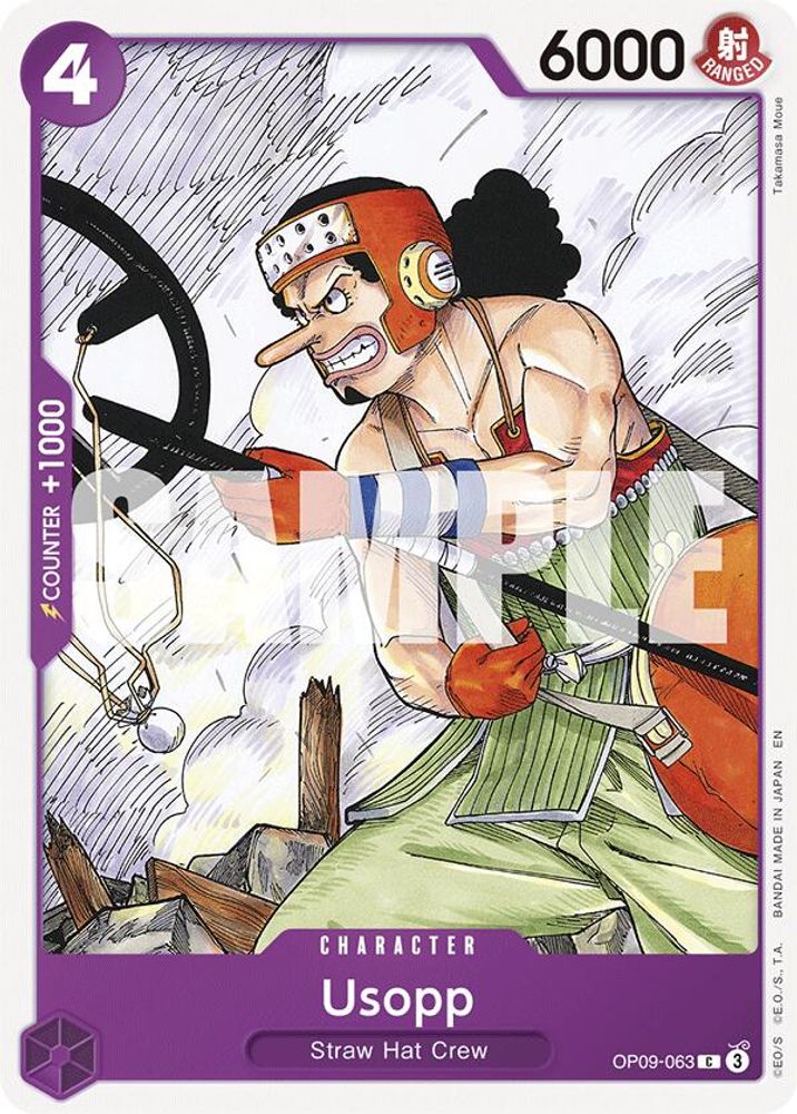 Usopp One Piece TCG Card
