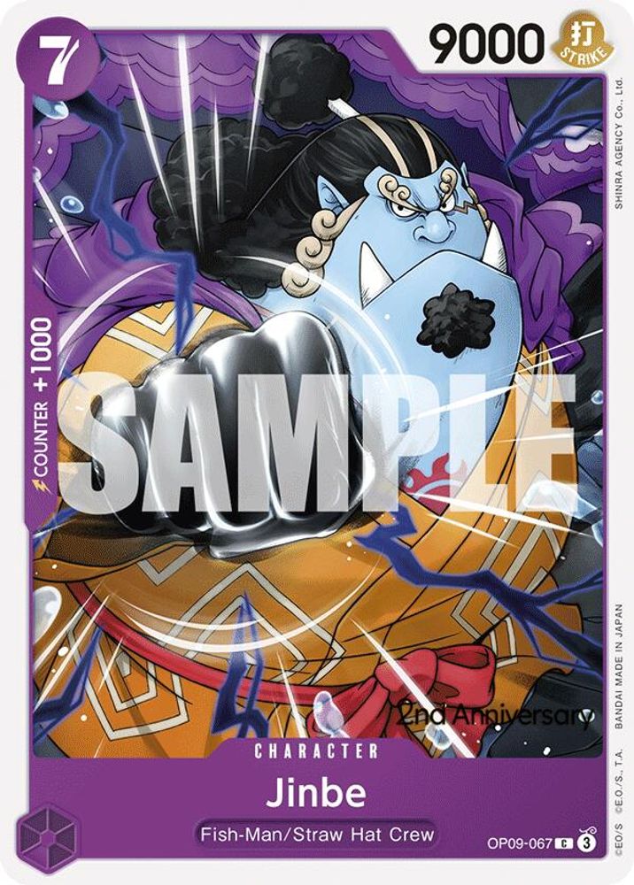 Jinbe One Piece TCG Card