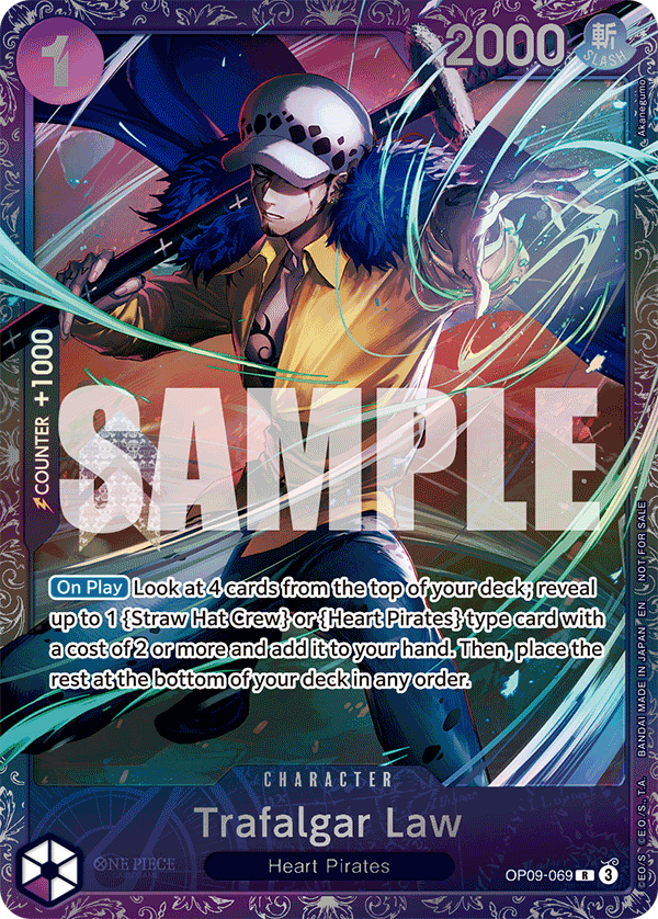 Trafalgar Law One Piece TCG Card